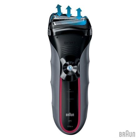Бритва Braun 320 Series 3 Red