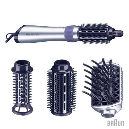 Фен-щітка Braun AS 530 Silver