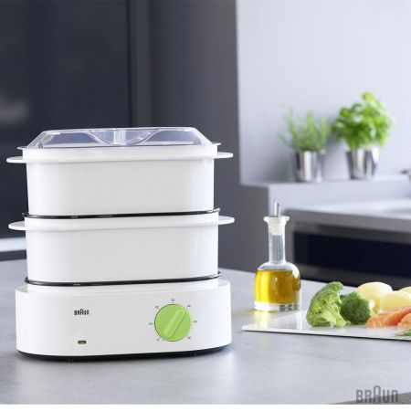 Пароварка Braun FS 3000 White
