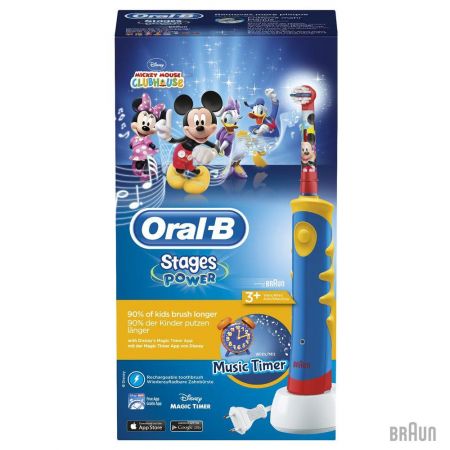 Зубна щітка Braun Oral-B Kids Mickey Mouse D10.513