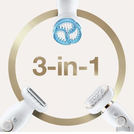 Епілятор Braun Flex 3D SES 9010 SkinSpa SensoSmart