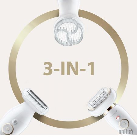 Епілятор Braun Flex 3D SES 9030 SkinSpa SensoSmart