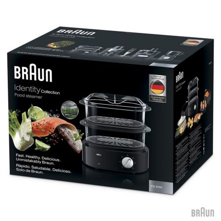 Пароварка Braun FS 5100 Black