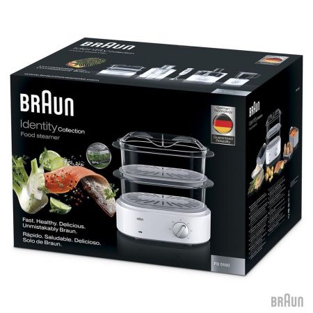 Пароварка Braun FS 5100 White