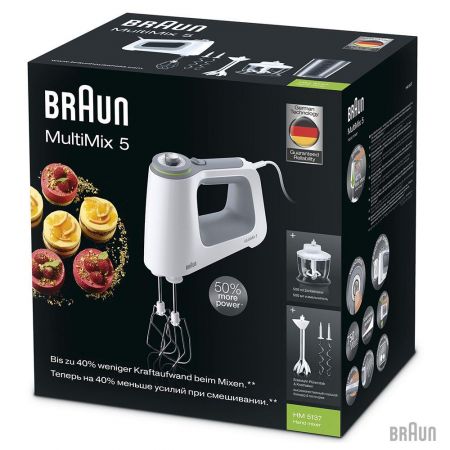 Міксер Braun HM 5137 White