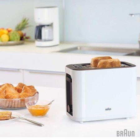 Тостер Braun HT 3000 White
