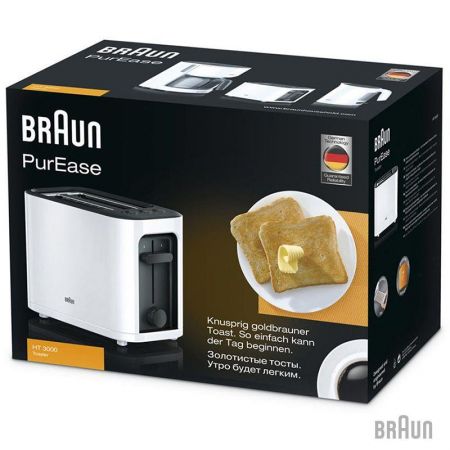 Тостер Braun HT 3000 White