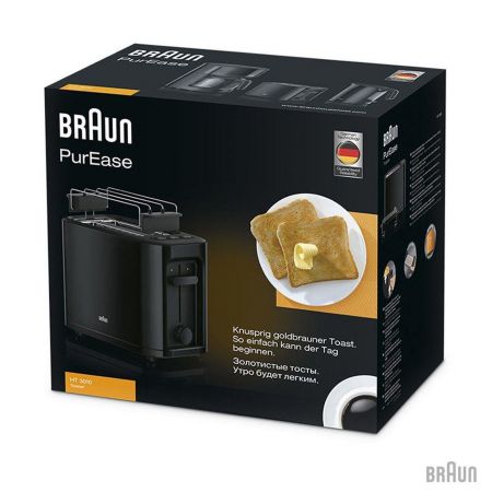 Тостер Braun HT 3010 Black