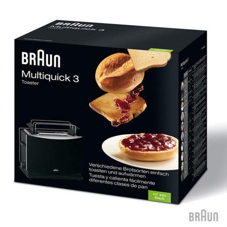 Тостер Braun HT 450 Black