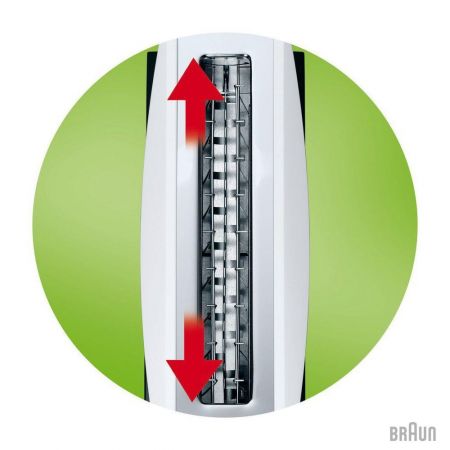 Тостер Braun HT 500 White