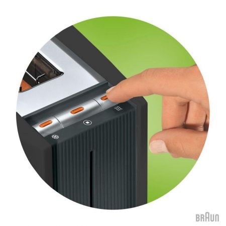 Тостер Braun HT 550 Black