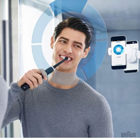 Зубна щітка Braun Oral-B Genius 10000N Midnight Black (D701.525.6XC)