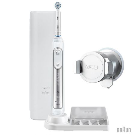 Зубна щітка Braun Oral-B Genius 8000 White (D701.515.5 XC)