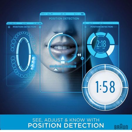 Зубна щітка Braun Oral-B Genius 8000 White (D701.515.5 XC)
