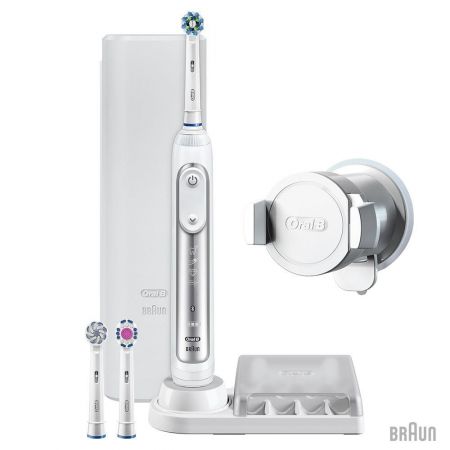 Зубна щітка Braun Oral-B Genius 8000 White (D701.535.5 XC)