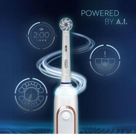 Зубна щітка Braun Oral-B Genius X Special Edition Rose Gold (D706.513.6X)
