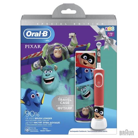 Зубна щітка Braun Oral-B Kids Pixar D100.413.2KX