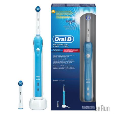 Зубна щітка Braun Oral-B Professional Care 1000 D20 Blue