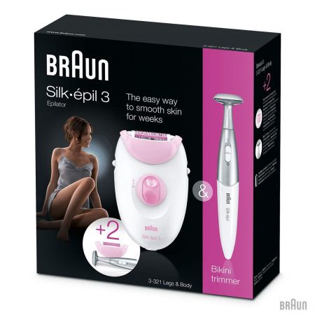 Епілятор Braun SE 3321 2 in 1 Gift Edition