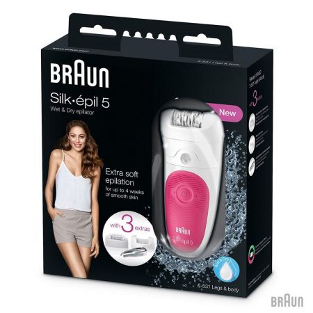 Епілятор Braun SE 5531 Wet&Dry