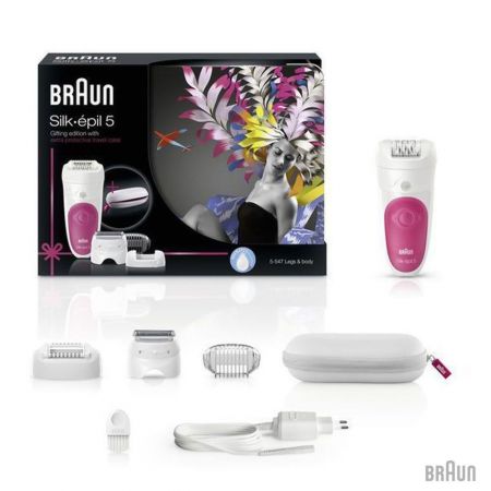 Епілятор Braun SE 5547 Wet&Dry Gift Edition