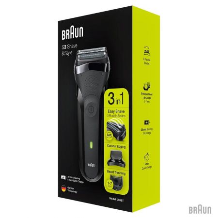 Бритва Braun Series 3 300BT Black