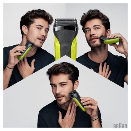 Бритва Braun Series 3 300BT Green