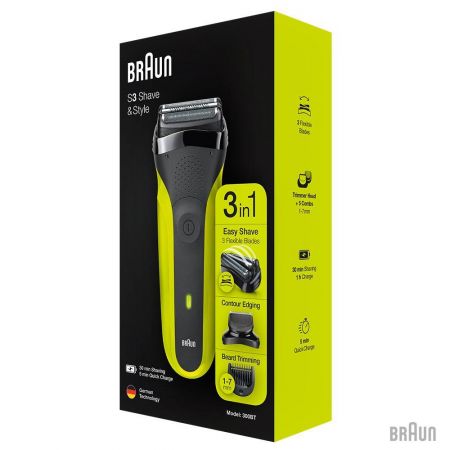 Бритва Braun Series 3 300BT Green