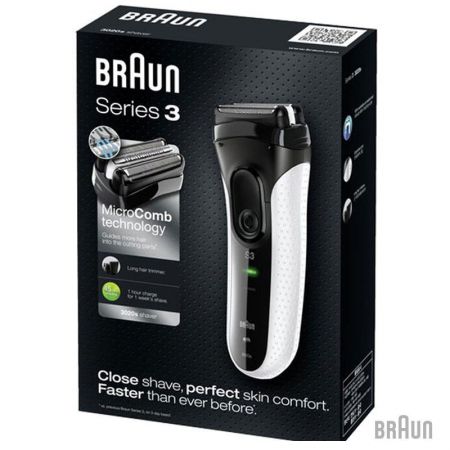 Бритва Braun Series 3 3020 White