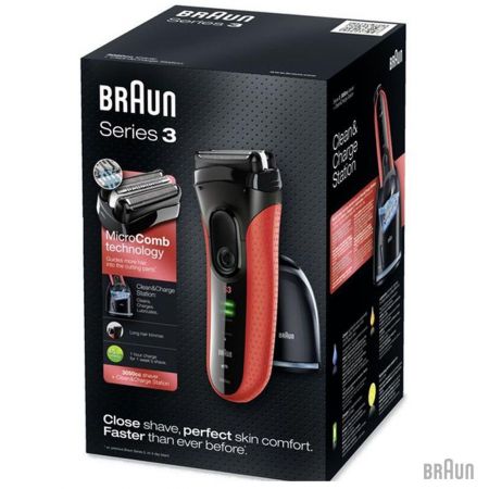 Бритва Braun Series 3 3050cc Red