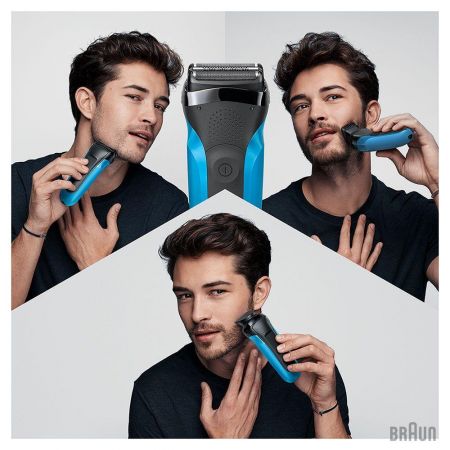 Бритва Braun Series 3 310BT Blue Wet&Dry