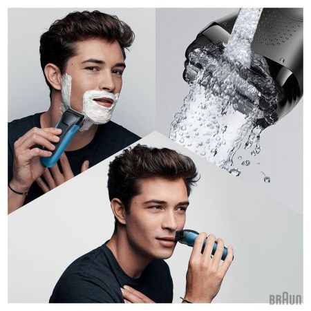 Бритва Braun Series 3 310BT Blue Wet&Dry