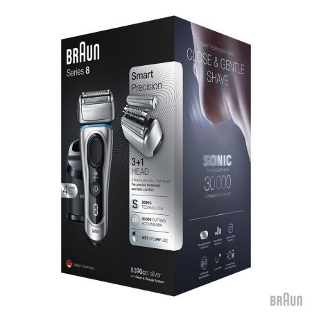 Бритва Braun Series 8 8390cc Wet&Dry