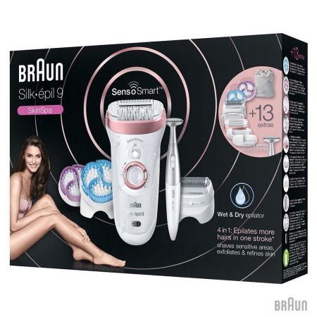 Епілятор Braun SES 9/980 SkinSpa SensoSmart