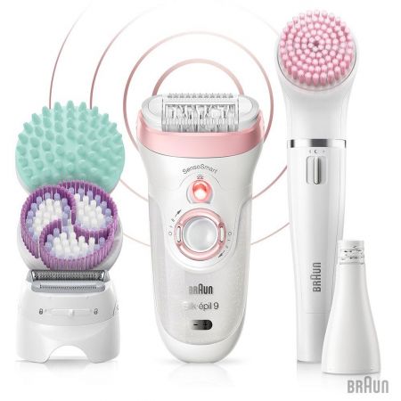 Епілятор Braun SES 9/985 BS SkinSpa SensoSmart