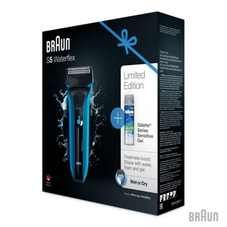 Бритва Braun WaterFlex WF2S Blue Gift Edition