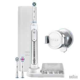 Зубна щітка Braun Oral-B Genius 8000 White (D701.535.5 XC)